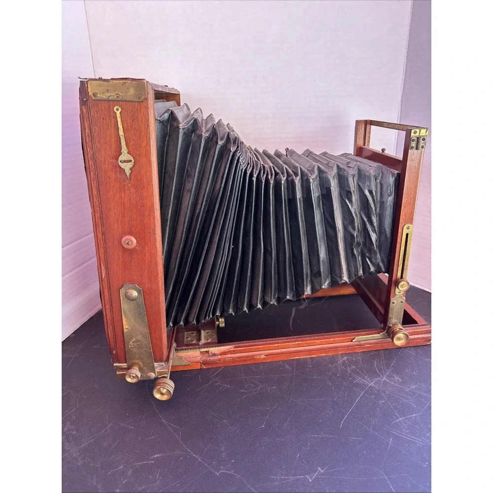 Century 10x8 mahogany field camera No.113 c.1902